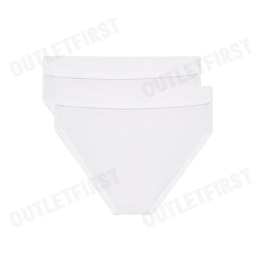 JOCKEY MAN'S SEAMLESS WAISTBAND BRIEFS 2 PACK COLOR WHITE CODE: KU 1550N (WHITE)