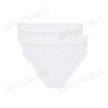 JOCKEY MAN'S SEAMLESS WAISTBAND BRIEFS 2 PACK COLOR WHITE CODE: KU 1550N (WHITE)
