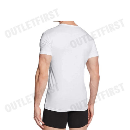 ARMANI EXCHANGE รุ่น PACK OF 2 JERSEY T-SHIRTS CODE: 956005 CC282 42520 เซ็ทเสื้อยืดคอกลม 2 ตัว เสื้อแขนสั้น เสื้อขาวดำ