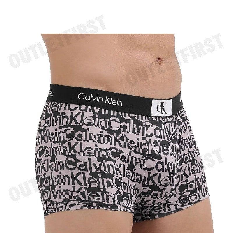 CALVIN KLEIN รุ่น MICRO LOW RISE TRUNK CODE: NB3406 LNM กางเกงชั้นใน กางเกงชั้นในผู้ชาย กางเกงขาสั้น