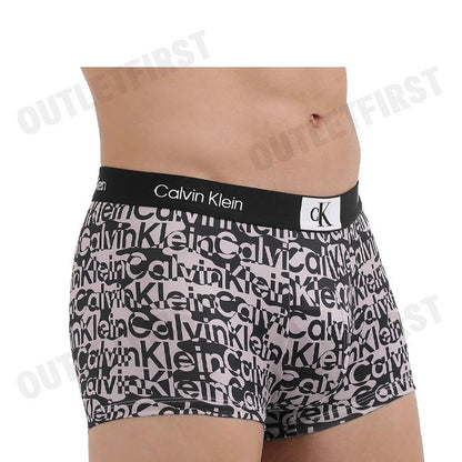 CALVIN KLEIN รุ่น MICRO LOW RISE TRUNK CODE: NB3406 LNM กางเกงชั้นใน กางเกงชั้นในผู้ชาย กางเกงขาสั้น