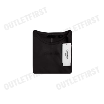 CALVIN KLEIN SPORT รุ่น CROPPED GYM T-SHIRT CODE: 4WS4K204 001 เสื้อครอป เสื้อยืดแขนสั้น เสื้อยืดผู้หญิง