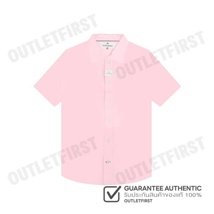 JOHN HENRY รุ่น MEN'S SHORT SLEEVES SLIM FIT SHIRT (ORANGE) CODE: JH F424MSSSM40 เสื้อเชิ้ต เสื้อแขนสั้น เสื้อผู้ชาย