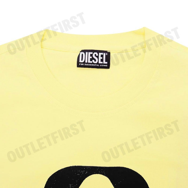 DIESEL รุ่น T-DIEGOR-G10 T-SHIRT CODE: A09674 0CATM 21G เสื้อยืด เสื้อคอกลม เสื้อผู้ชาย