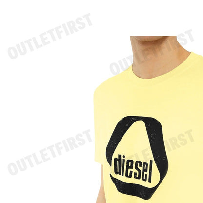 DIESEL รุ่น T-DIEGOR-G10 T-SHIRT CODE: A09674 0CATM 21G เสื้อยืด เสื้อคอกลม เสื้อผู้ชาย