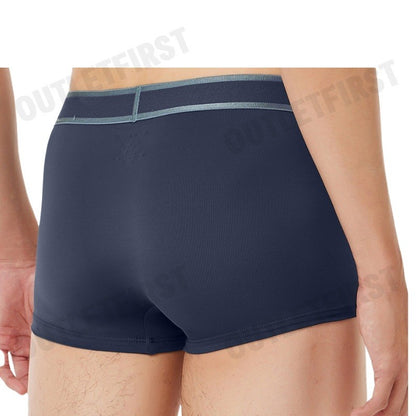 CALVIN KLEIN รุ่น TONAL LOGO LOW RISE TRUNKS CODE: NB4055 PPK กางเกงชั้นในผู้ชาย กางเกงผู้ชาย กางเกงใน