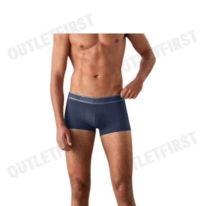 CALVIN KLEIN รุ่น TONAL LOGO LOW RISE TRUNKS CODE: NB4055 PPK กางเกงชั้นในผู้ชาย กางเกงผู้ชาย กางเกงใน
