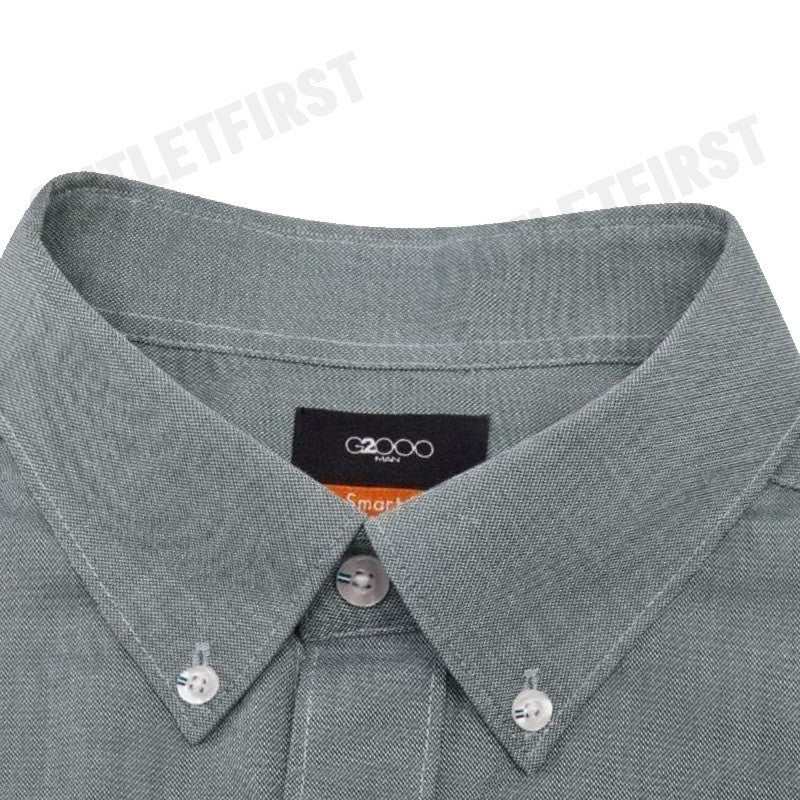 G2000 รุ่น MEN'S SMART FIT CASUAL SHORT SLEEVE SHIRT CODE: 46130962 49 เสื้อเชิ้ตแขนสั้น เสื้อผู้ชาย เสื้อคอเชิ้ต