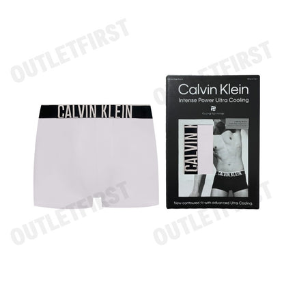 CALVIN KLEIN รุ่น INTENSE POWER ULTRA COOLING LOW RISE TRUNKS CODE: NB3836 OQ9 กางเกงชั้นในผู้ชาย กางเกงใน สีเทา