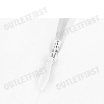 G2000 รุ่น WOMEN'S SATIN STAND COLLAR RUFFLED LONG SLEEVES BLOUSE CODE: 46241091 01 เสื้อเบลาส์ เสื้อผู้หญิง เสื้อสีขาว