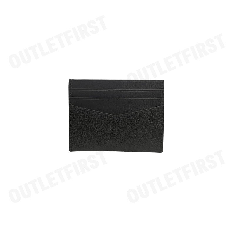 CALVIN KLEIN JEANS รุ่น MEN'S EMBOSSED LEATHER CARD HOLDER CODE: HP1630 001 กระเป๋าใส่การ์ด กระเป๋าผู้ชาย กระเป๋าสีดำ