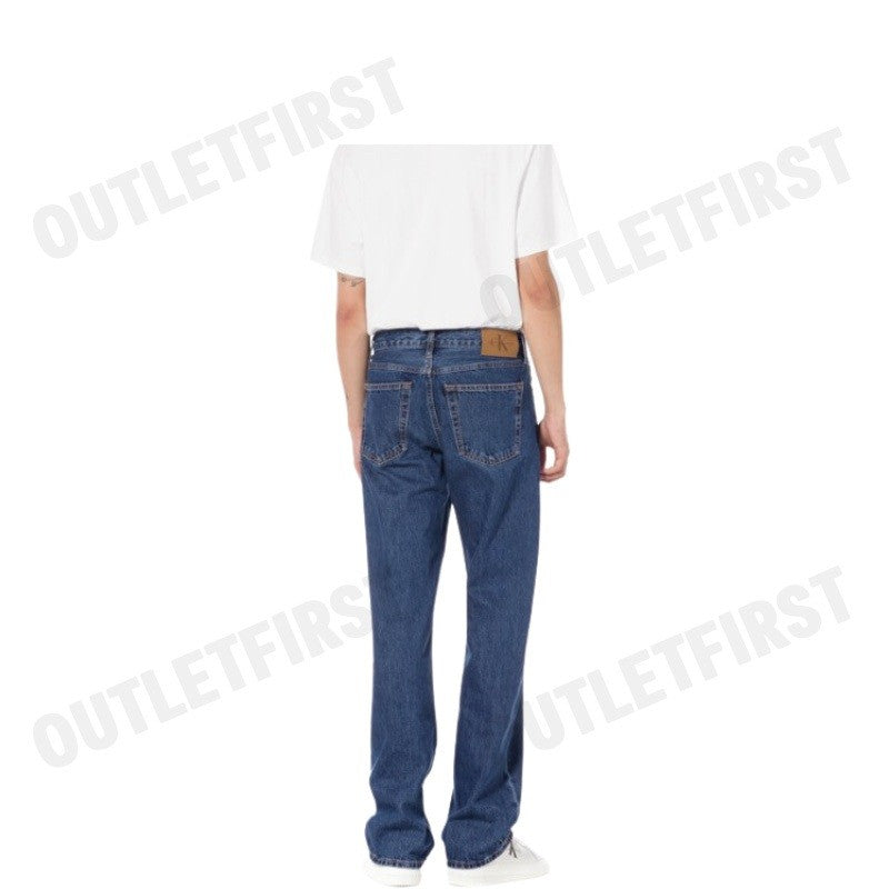 CALVIN KLEIN JEANS รุ่น MEN'S 90S STRAIGHT PACIFICO JEANS CODE: 40EM721 E5D กางเกงยีนส์ผู้ชาย กางเกงขายาว ยีนส์CK