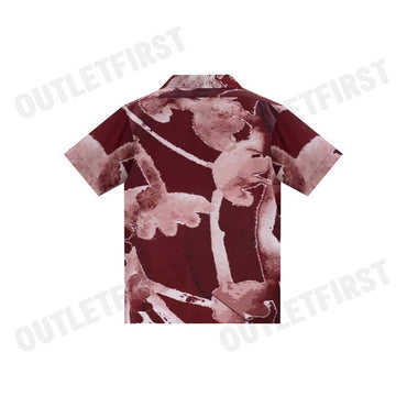 GUY LAROCHE รุ่น MAN'S HAWAIIAN SHIRT CODE: BAC7400S5RE เสื้อเชิ้ต เสื้อแขนสั้น เสื้อผู้ชาย