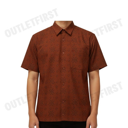 GUY LAROCHE รุ่น MAN'S LONG SLEEVES SHIRT  CODE: BAC9205W3BR เสื้อเชิ้ต เสื้อแขนสั้น เสื้อผู้ชาย