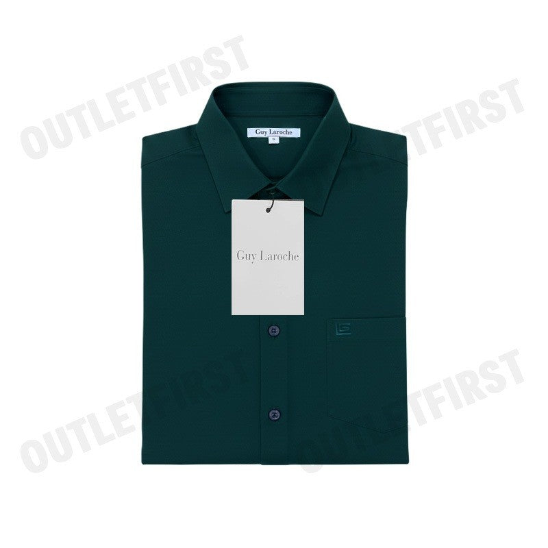 GUY LAROCHE รุ่น MAN'S LONG SLEEVES SHIRT CODE: BAB6250P4GR เสื้อเชิ้ต เสื้อแขนยาว เสื้อผู้ชาย