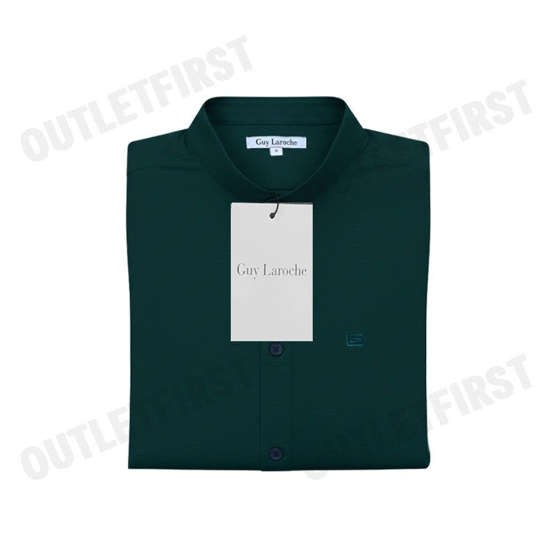 GUY LAROCHE รุ่น MAN'S LONG SLEEVES SHIRT CODE: BAB6260P4GR เสื้อเชิ้ต เสื้อแขนยาว เสื้อผู้ชาย