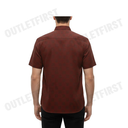GUY LAROCHE รุ่น MAN'S SHORT SLEEVES SHIRT CODE: BAC9207W3RE เสื้อเชิ้ต เสื้อแขนสั้น เสื้อผู้ชาย