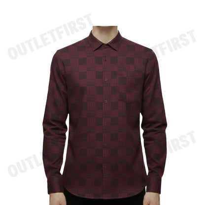 GUY LAROCHE รุ่น MAN'S LONG SLEEVES SHIRT CODE: BAB9203S4RE เสื้อเชิ้ต เสื้อแขนยาว เสื้อผู้ชาย