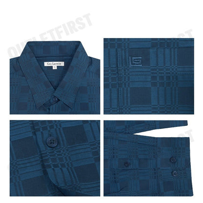 GUY LAROCHE รุ่น MAN'S LONG SLEEVES SHIRT CODE: BAB9203S4NV เสื้อเชิ้ต เสื้อแขนยาว เสื้อผู้ชาย