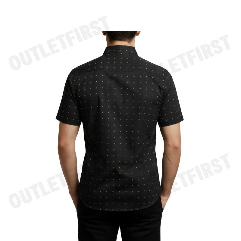 GUY LAROCHE รุ่น MAN'S SHORT SLEEVES SHIRT CODE: BAC5220P4BL เสื้อเชิ้ต เสื้อแขนสั้น เสื้อผู้ชาย