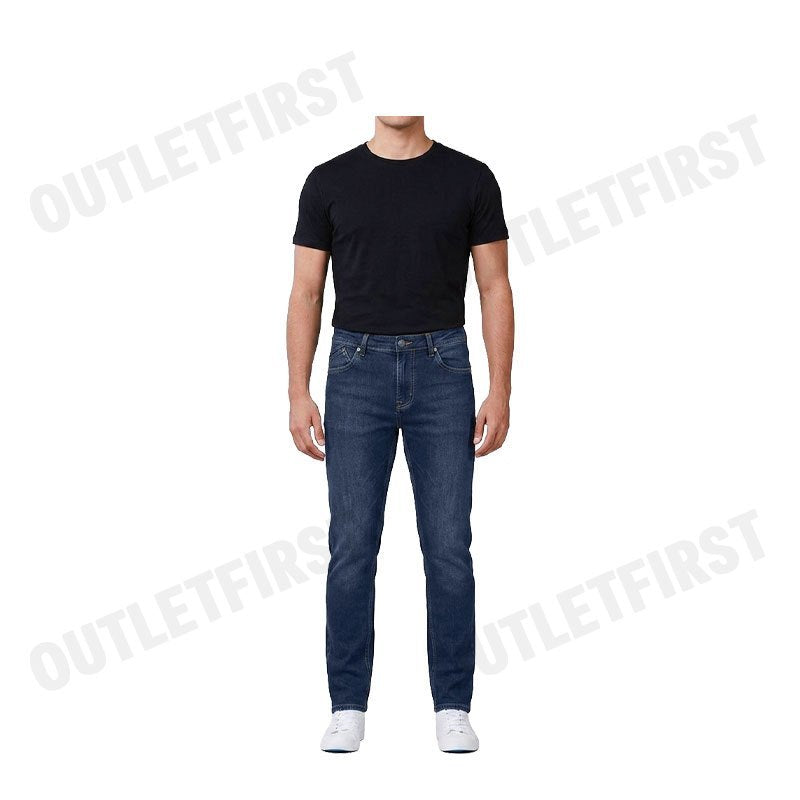 JOHN HENRY รุ่น MEN'S SKINNY FIT JEANS (MID INDIGO) CODE: JH S325MPTSK43 กางเกงยีนส์ผู้ชาย กางเกง กางเกงจอน
