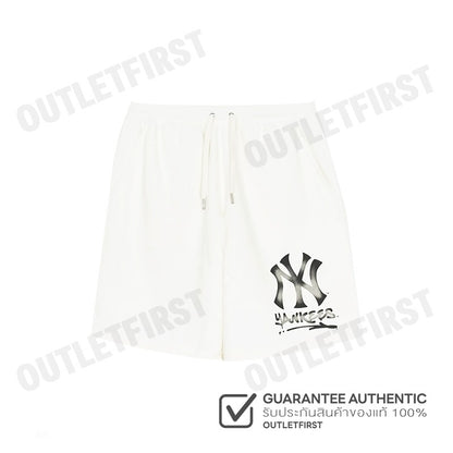 MLB รุ่น UNISEX BASIC STREET BIG LOGO 9 SHORTS CODE: 3ASPB0253 50CRS กางเกงขาสั้นผู้ชาย กางเกง กางเกงเอ็มแอลบี