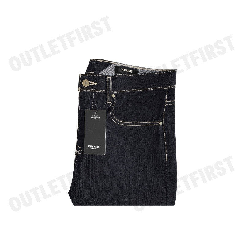 JOHN HENRY รุ่น MEN'S REGULAR FIT JEANS (DARK INDIGO) CODE: JH S325MPTRG41 กางเกงยีนส์ผู้ชาย กางเกงจอน กางเกงขายาว