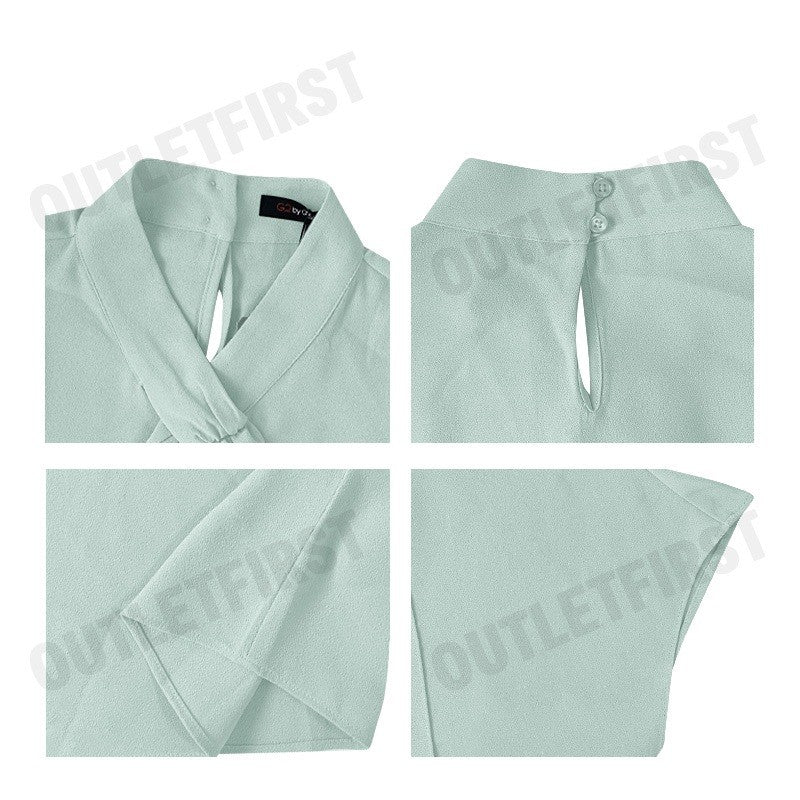 G2000 รุ่น WOMEN'S REGULAR FIT BLOUSE CODE: 4624102152 เสื้อเบลาส์ผู้หญิง เสื้อทำงาน เสื้อจีทู