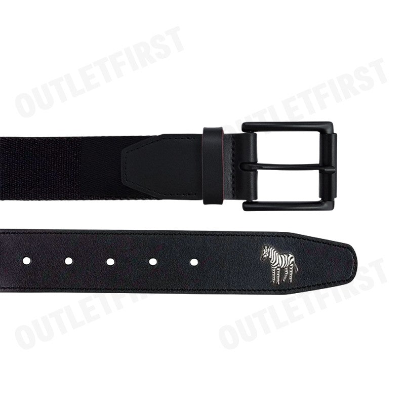 PS PAUL SMITH รุ่น MEN BELT ZEBRA WEBBING CODE: M2A 7050 MZEBBW 79 เข็มขัดผู้ชาย เข็มขัดทำงาน เข็มขัด