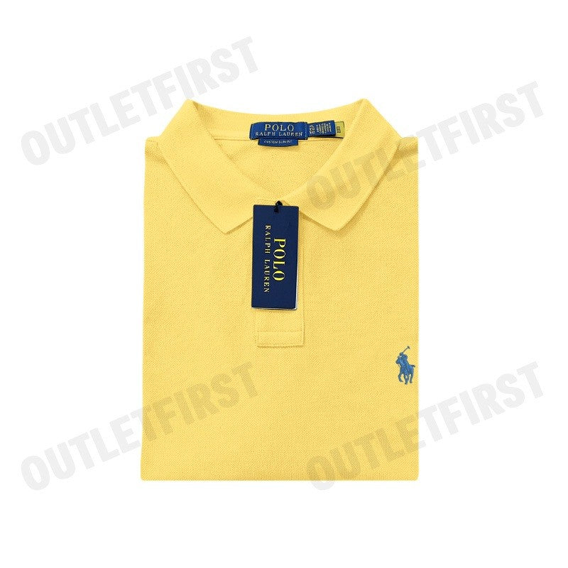 POLO RALPH LAUREN รุ่น CUSTOM SLIM FIT MESH POLO SHIRT CODE: 710937293073 เสื้อโปโลผู้ชาย เสื้อโปโลแขนสั้น เสื้อโปโล
