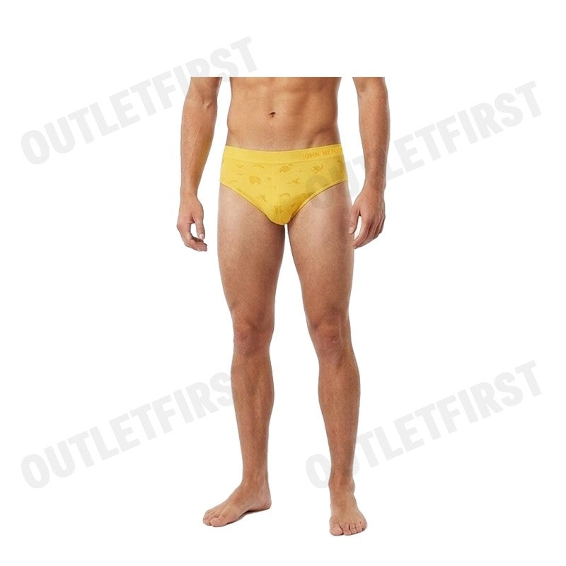 JOHN HENRY รุ่น UNDERWEAR SEAMLESS FASHION CODE: JU JU2410 (YELLOW) กางเกงชั้นในผู้ชาย กางเกงในจอน กางเกงในสีเหลือง