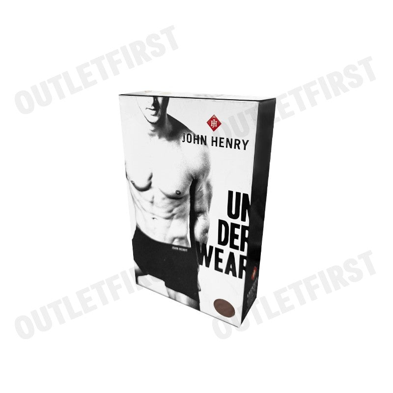 JOHN HENRY รุ่น UNDERWEAR SEAMLESS FASHION CODE: JU JU4410 (BROWN) กางเกงชั้นในผู้ชาย กางเกงในจอน กางเกงบ็อกเซอร์