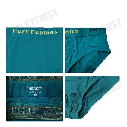 HUSH PUPPIES รุ่น MEN'S FASHION BRIEFS CODE: HU H2FN002E (GREEN) กางเกงชั้นในผู้ชาย กางเกงสีเขียว กางเกงฮัชพัพพีส์