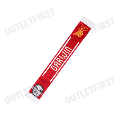 L.F.C รุ่น LFC PLAYER SCARF DARWIN NÚÑEZ CODE: S23SR20 ผ้าพันคอ ผ้าพันคอลิเวอร์พูล ผ้าพันคอดาร์วิน