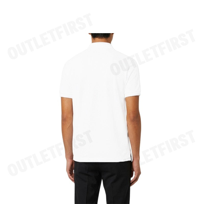 PLAY COMME DES GARÇONS รุ่น MEN POLO SHIRT CODE: AZ-T336 (WHITE) เสื้อโปโลผู้ชาย เสื้อหัวใจแดงเอเลี่ยน โปโลแขนสั้น