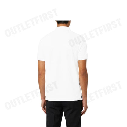 PLAY COMME DES GARÇONS รุ่น MEN POLO SHIRT CODE: AZ-T336 (WHITE) เสื้อโปโลผู้ชาย เสื้อหัวใจแดงเอเลี่ยน โปโลแขนสั้น