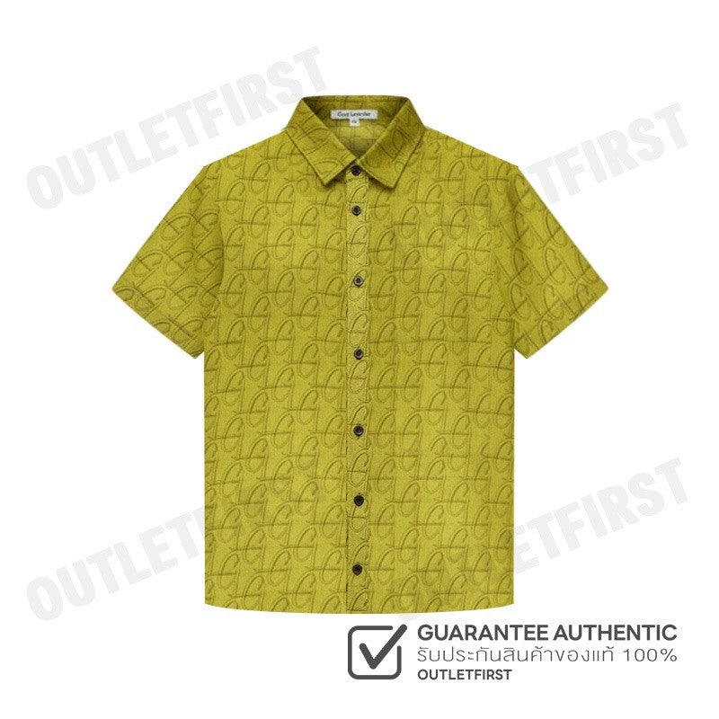 GUY LAROCHE รุ่น MAN'S SHORT SLEEVES SHIRT CODE: BAC9200S3YE เสื้อเชิ้ต เสื้อแขนสั้น เสื้อผู้ชาย
