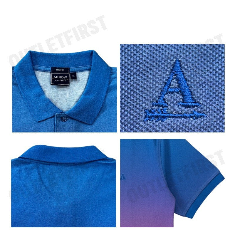 ARROW รุ่น MEN'S SMART FIT POLO SHIRT CODE: MPCM924S3CSBU เสื้อโปโล เสื้อแขนสั้น เสื้อโปโลผู้ชาย