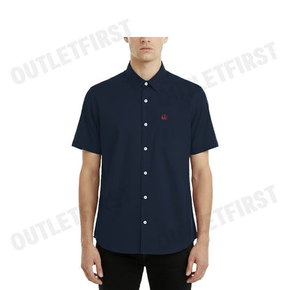 ARROW รุ่น MEN'S SHORT SLEEVES SMART FIT SHIRT CODE: MACM710S3CSNV เสื้อเชิ้ต เสื้อแขนสั้น เสื้อเชิ้ตผู้ชาย