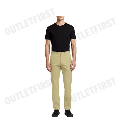 ARROW รุ่น MEN'S EASY MOVE SMART FIT PANTS CODE: MECM9T5W3CRCR กางเกงขายาว กางเกงผู้ชาย กางเกงสีเบจ