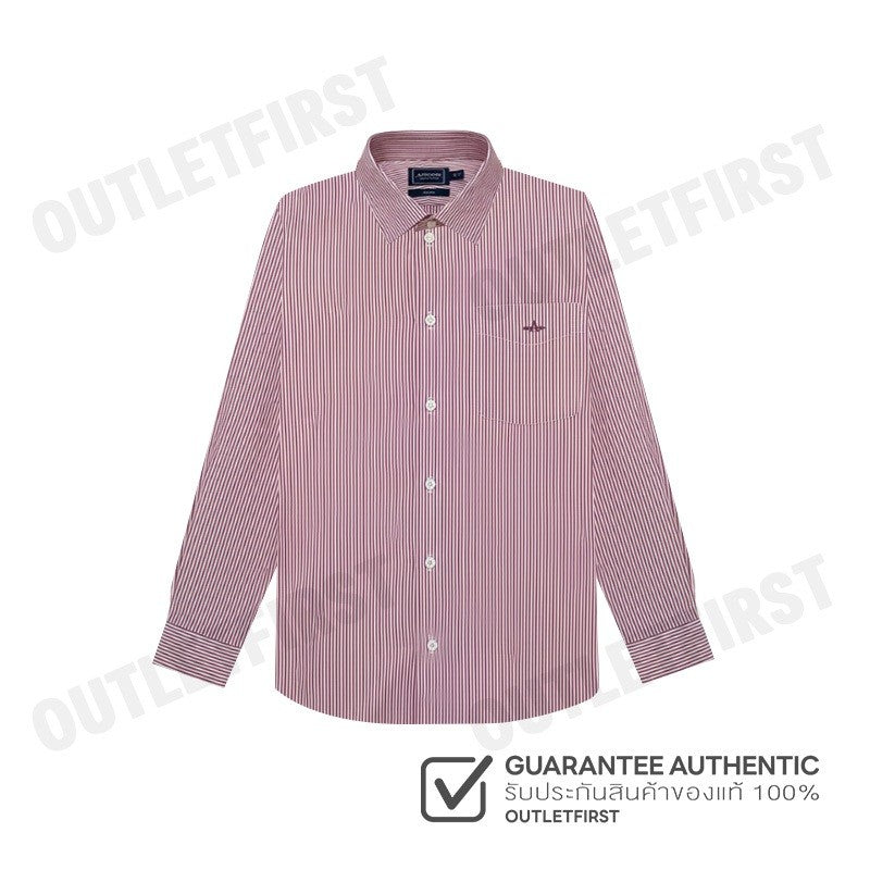 ARROW รุ่น MEN'S LONG SLEEVE SLIM FIT SHIRT CODE: MACS405W4BSRE เสื้อเชิ้ต เสื้อแขนยาว เสื้อผู้ชาย