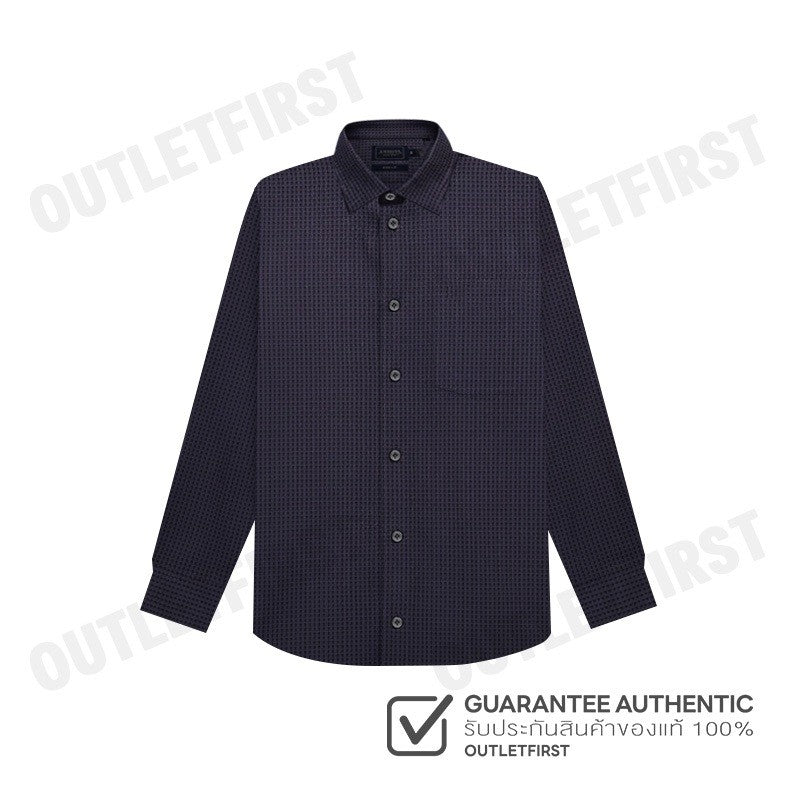 ARROW รุ่น MEN'S PREMIUM COLLECTION COMFORT FIT SHIRT CODE: MAPC948W4BSWI เสื้อเชิ้ต เสื้อแขนยาว เสื้อผู้ชาย