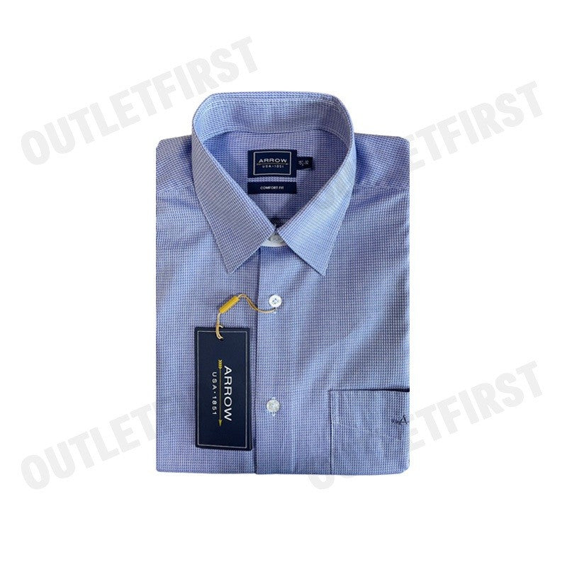 ARROW รุ่น MEN'S LONG SLEEVE COMFORT FIT SHIRT CODE: MACC799W4BSNV  เสื้อเชิ้ต เสื้อแขนยาว เสื้อผู้ชาย