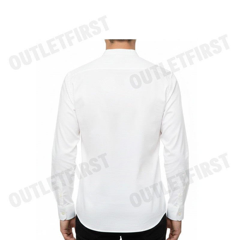 GUY LAROCHE รุ่น STAND COLLAR SLIM FIT SHIRT CODE: DAC6260P3WH เสื้อเชิ้ต เสื้อแขนยาว เสื้อผู้ชาย