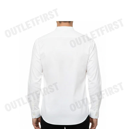 GUY LAROCHE รุ่น STAND COLLAR SLIM FIT SHIRT CODE: DAC6260P3WH เสื้อเชิ้ต เสื้อแขนยาว เสื้อผู้ชาย
