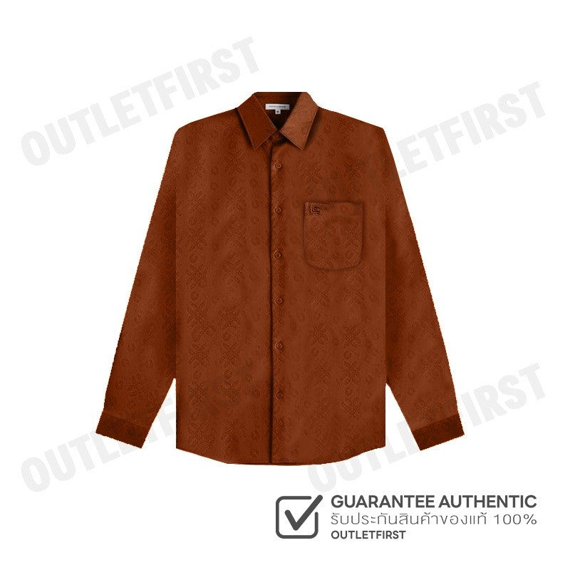 GUY LAROCHE รุ่น MAN'S LONG SLEEVES SHIRT CODE: BAB9201W3BR เสื้อเชิ้ต เสื้อแขนยาว เสื้อผู้ชาย