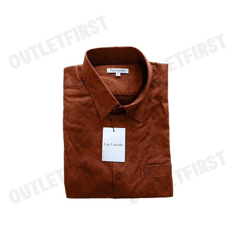 GUY LAROCHE รุ่น MAN'S LONG SLEEVES SHIRT CODE: BAB9201W3BR เสื้อเชิ้ต เสื้อแขนยาว เสื้อผู้ชาย