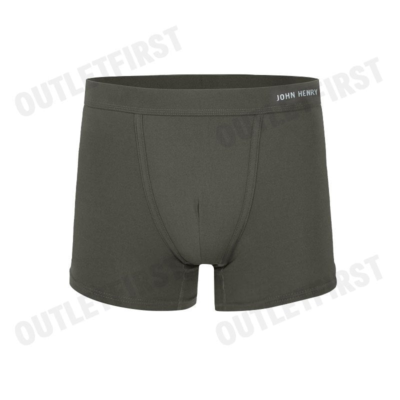 JOHN HENRY รุ่น UNDERWEAR MEN'S VALUE PACK CODE: JU39005 (OLIVE) กางเกงชั้นในผู้ชาย กางเกงบ็อกเซอร์ กางเกงในจอน