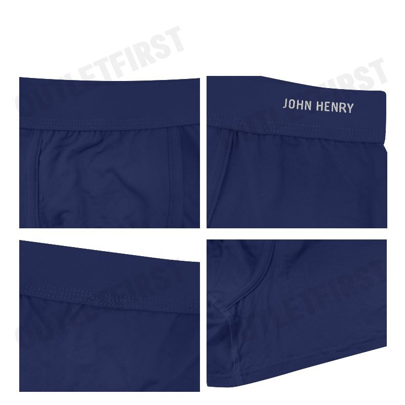 JOHN HENRY รุ่น UNDERWEAR MEN'S VALUE PACK CODE: JU39005 (NAVY) กางเกงชั้นในผู้ชาย กางเกงบ็อกเซอร์ กางเกงในจอน