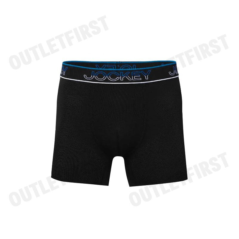 JOCKEY รุ่น PERFORMANCE BOXER TRUNK CODE: KU 3130 (BLACK) กางเกงชั้นในผู้ชาย กางเกงในบ็อกเซอร์ กางเกงจ็อคกี้